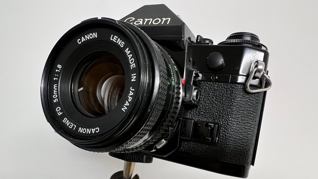 Canon A-1 + FD 1,8/50mm | Αντανακλαστική φωτογραφική μηχανή με μονό φακό (TLR) #2.1