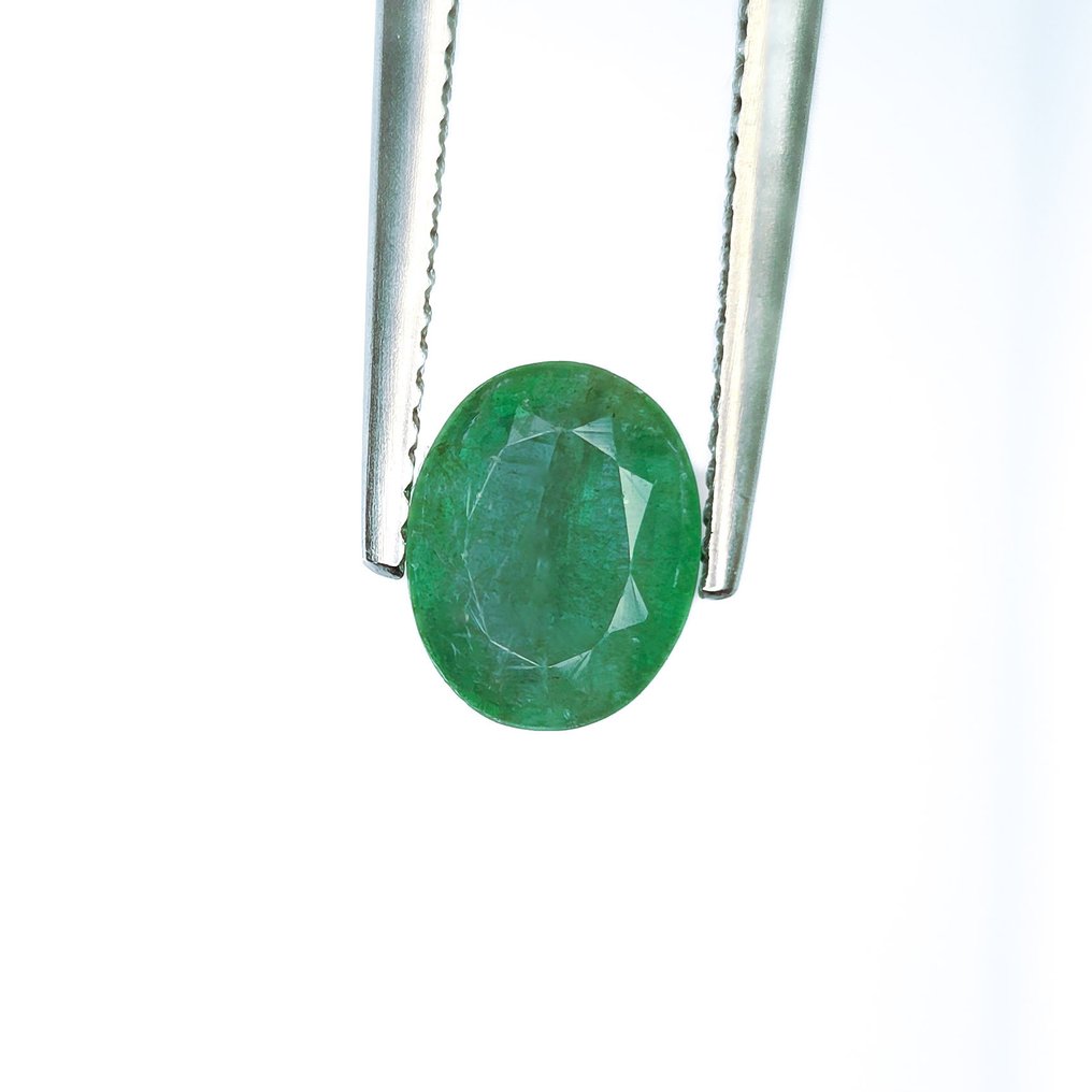 Ingen mindstepris - 2 pcs Smaragd - 2.88 ct - International Gemological Institute (IGI) #3.2