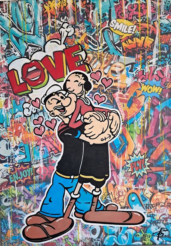 Bernard Xavier - POPEYE & OLIVE - Street-Love #1.0