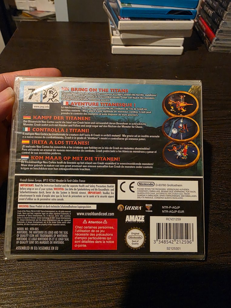 Nintendo - DS - Crash of the Titans - new - Video game - In original sealed box #3.2