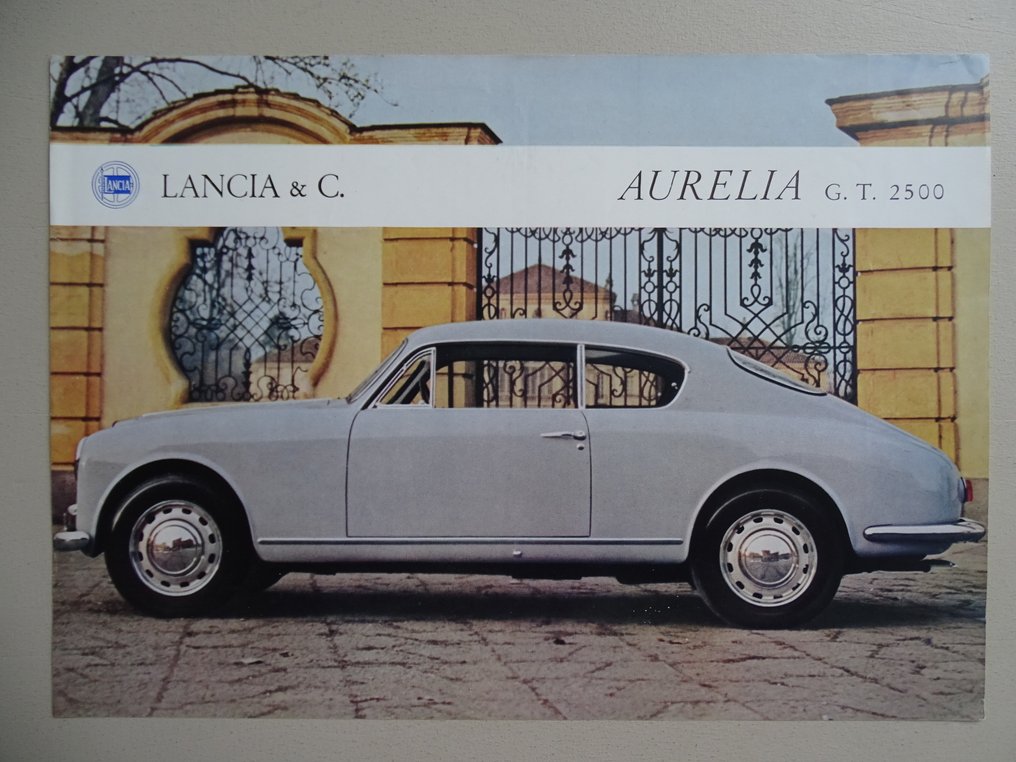 Brochure - Lancia - Aurelia G.T. 2500 - 1958 #1.0