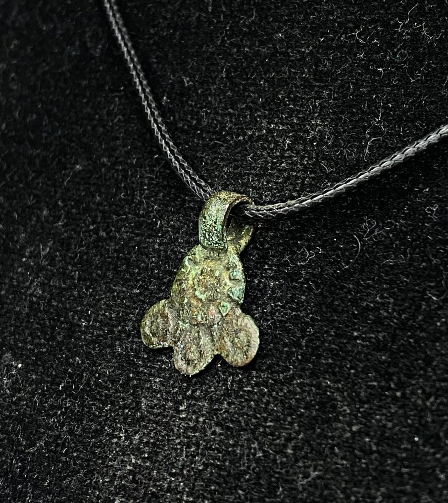 Late Roman/Early Byzantine Bronze Pendant, Amulet  (No reserve price) #2.1