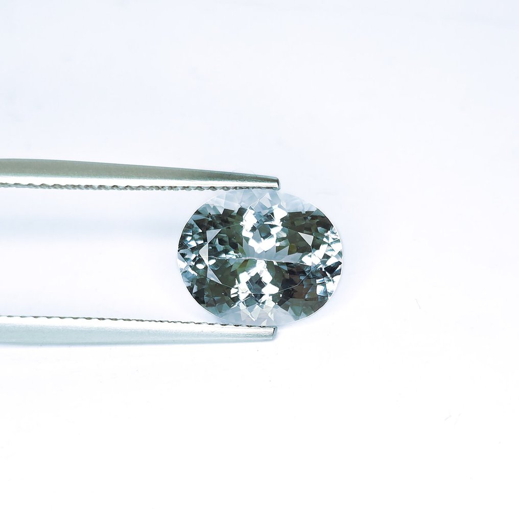 Ingen mindstepris - 2 pcs  Blå Akvamarin  - 7.04 ct - International Gemological Institute (IGI) #1.0