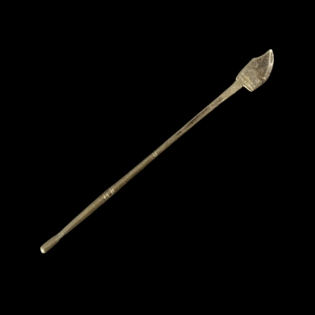 Αρχαία Ρωμαϊκή Ασημί Χειρουργικό νυστέρι, ιατρικό μαχαίρι #2.1