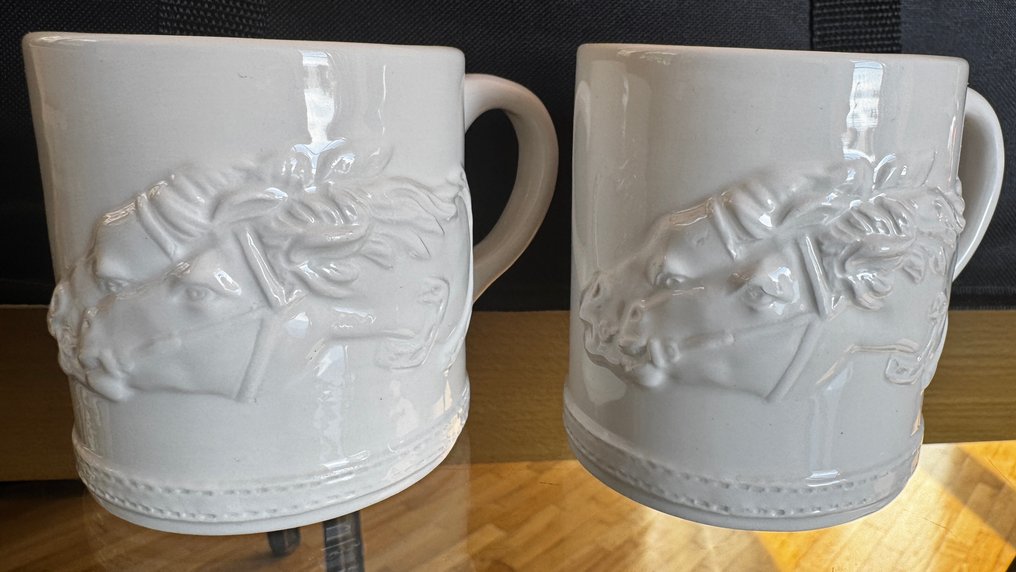 Gucci - 高腳杯 (2) - 陶瓷 - 马头轮廓 #2.1