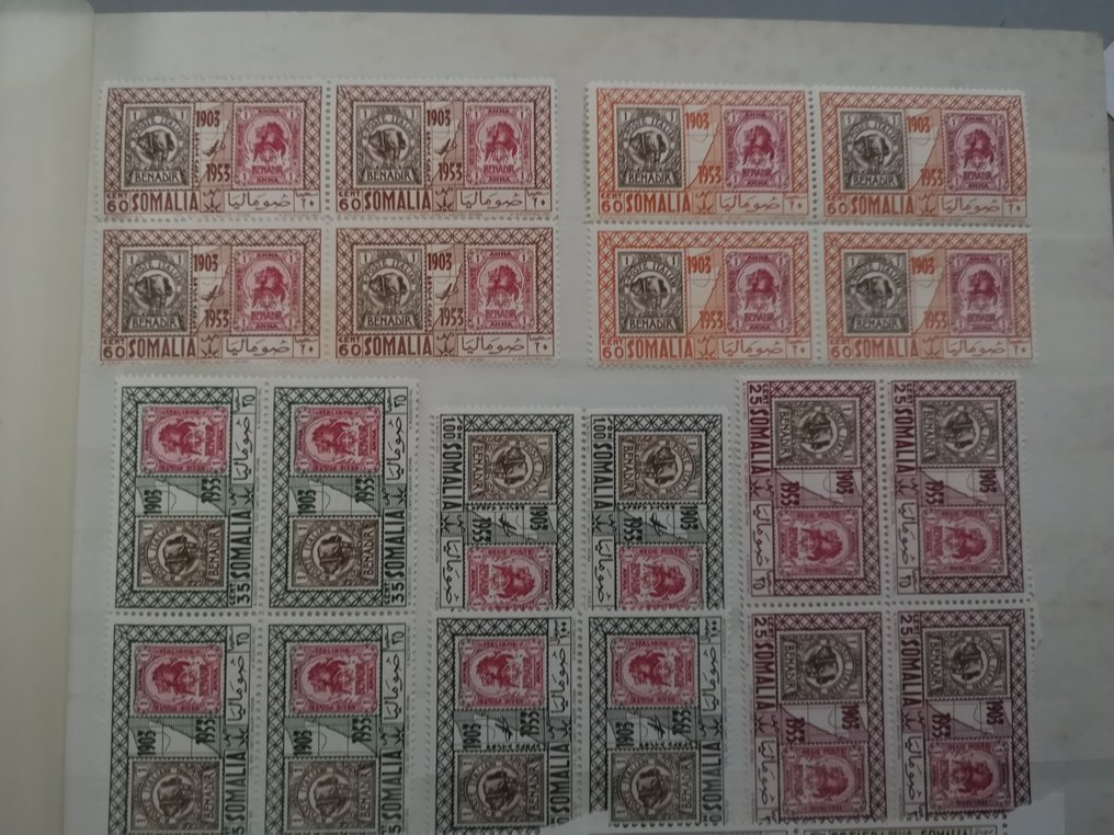 Ιταλία  - Καταλόγος με περίπου 1000 γραμματόσημα από την ιταλική περιοχή + μια συλλογή περίπου 100 FDC. - sassone #3.2