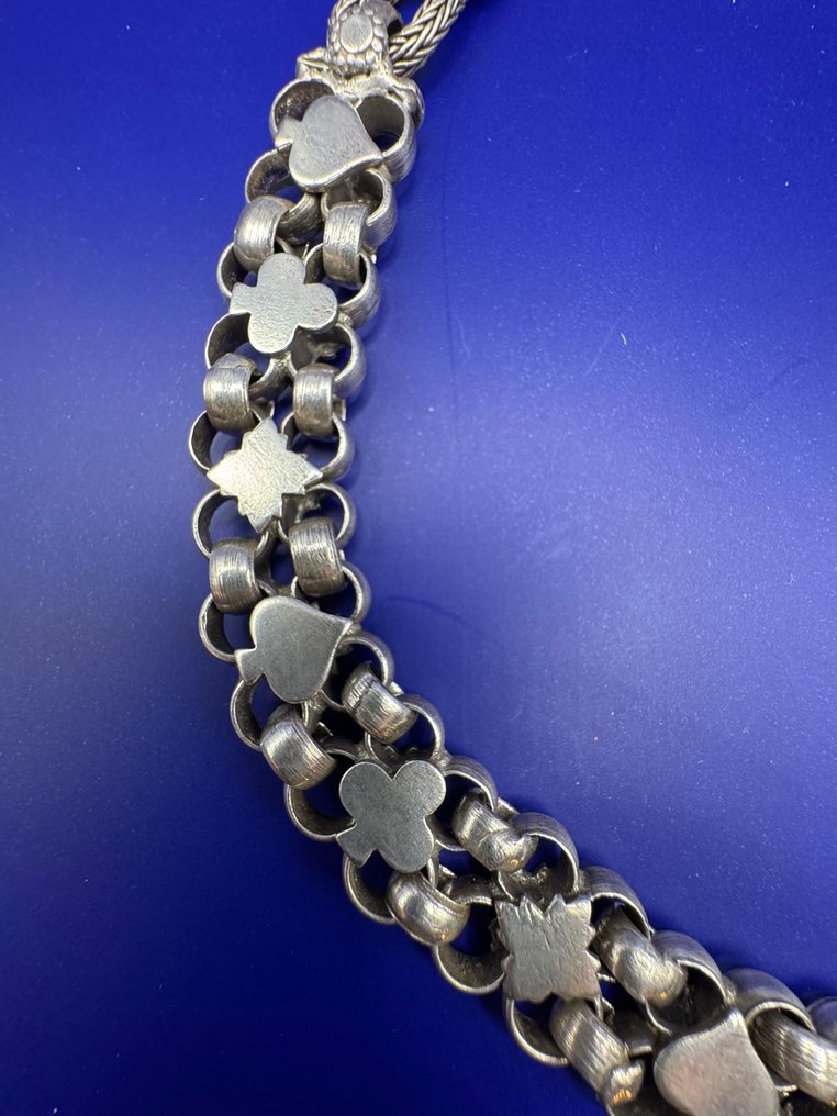 Silver - Chain - Rajasthan Tribal Collier #3.2