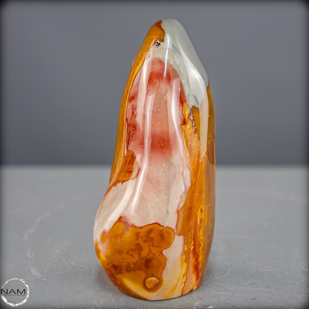 来自马达加斯加的天然多彩斑岩自由形态 地球的颜色之和谐- 1388.95 g #3.2