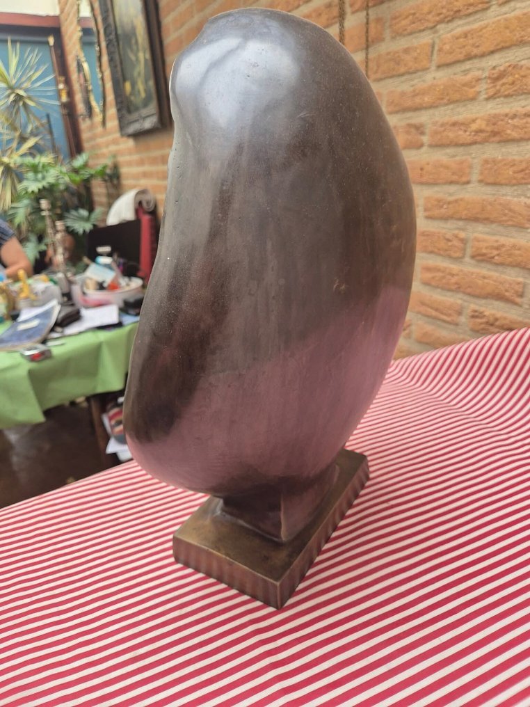 Rzeźba, Nature Unveiling Herself Before Science - 15 kg - 48 cm - Brąz patynowany #2.1