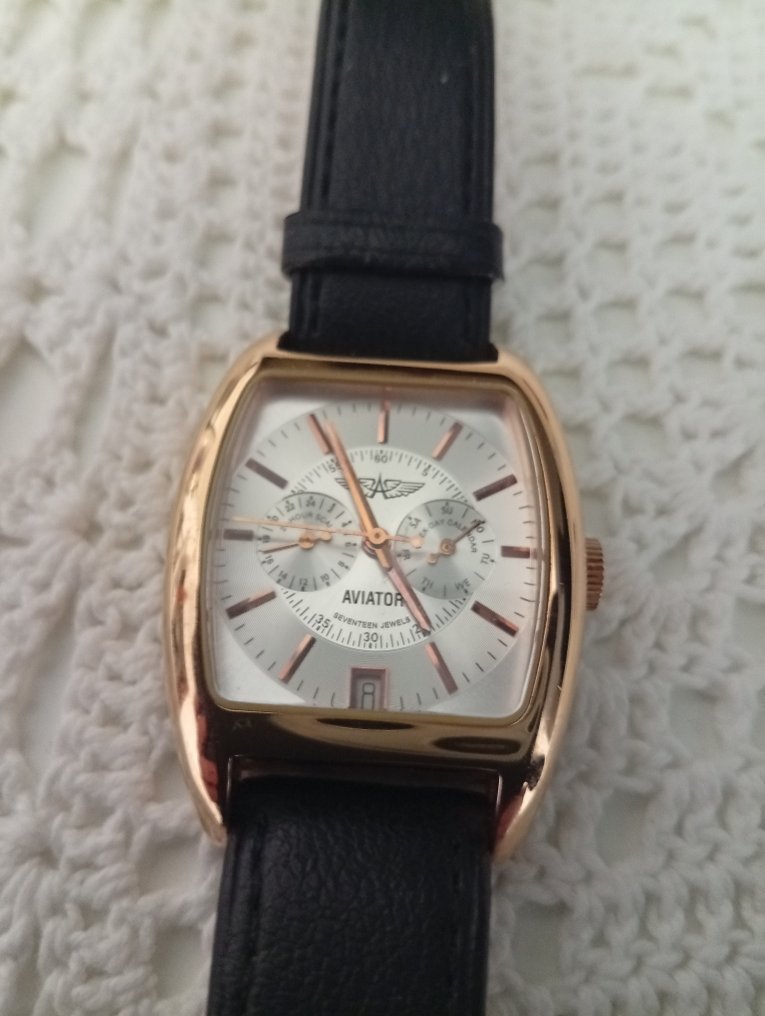 Aviator - Day-Date - No reserve price - 990/999 - Unisex - 1980-1989  #1.0