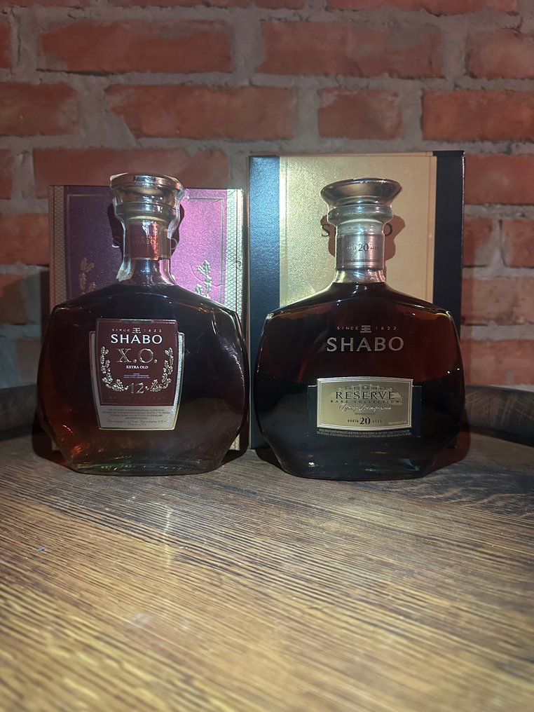 Shabo - Reserve 20yo & XO 12yo - 0,5 liter - 2 flasker #2.1