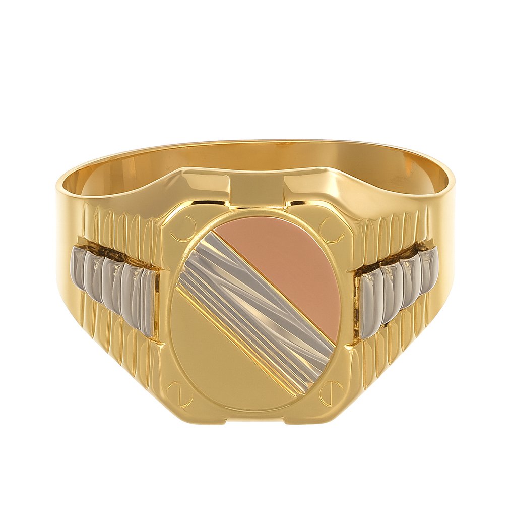 Bague - 18 carats Or blanc, Or jaune, Or rose #2.1