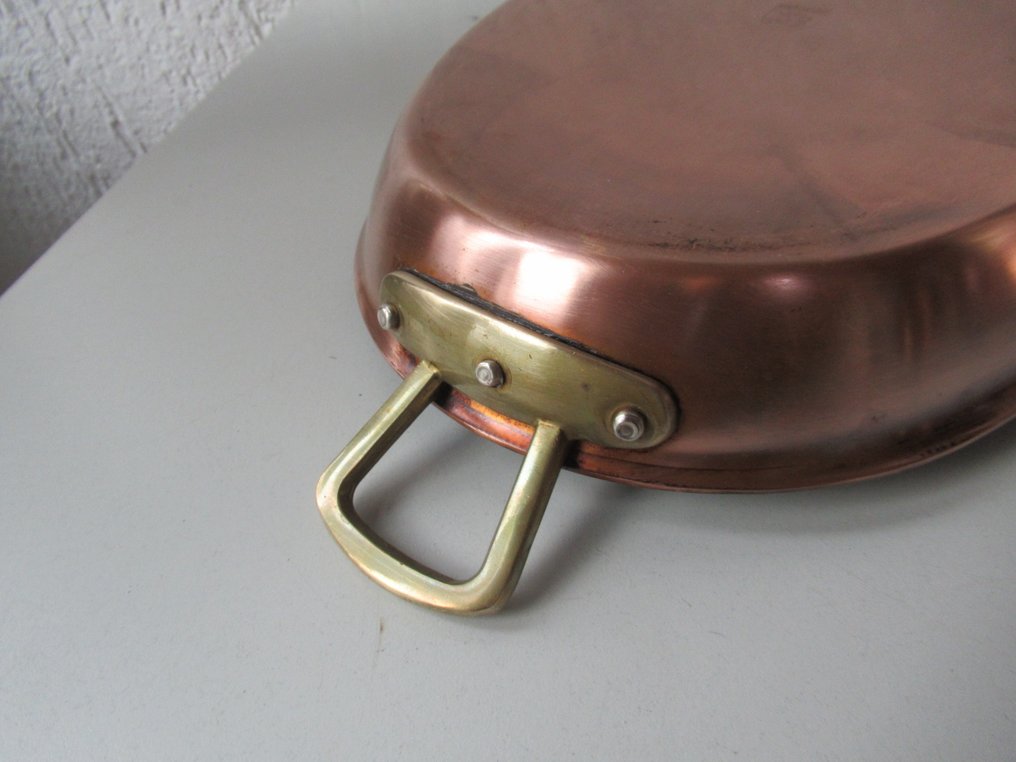 锅 (2) -  3个大型铜制烤盘 - 铜 #2.1