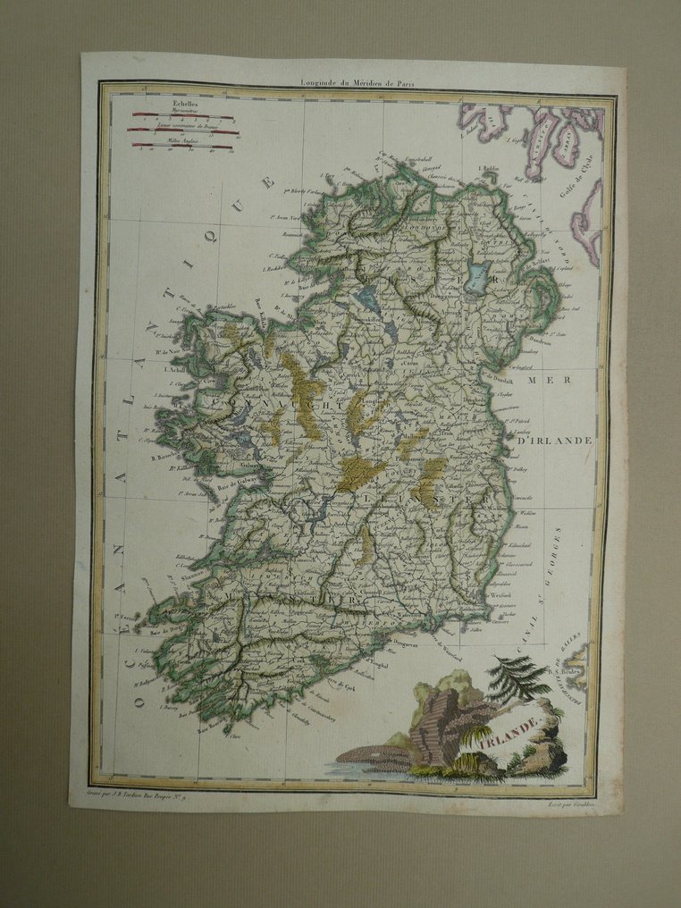 Ιρλανδία - Βόρειο Ιρλανδία; P. Lapie - Irlande - 1809 #1.0