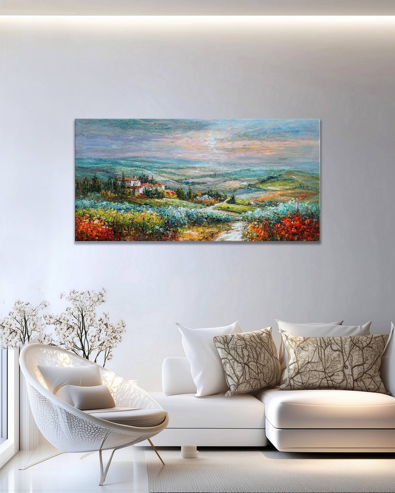 StefanoArt - Tuscan Vineyard #2.1