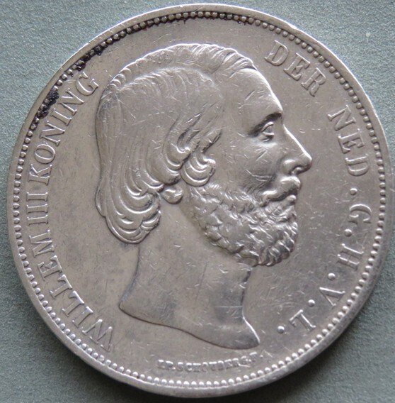 Niederlande. Willem III.. 2 1/2 Gulden 1867  (Ohne mindestpreis) #1.0