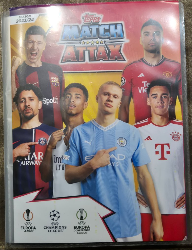 2023/24 Topps Match Attax - Including Limited editions - Album with around 400 Card - Excellent (EX) #1.0