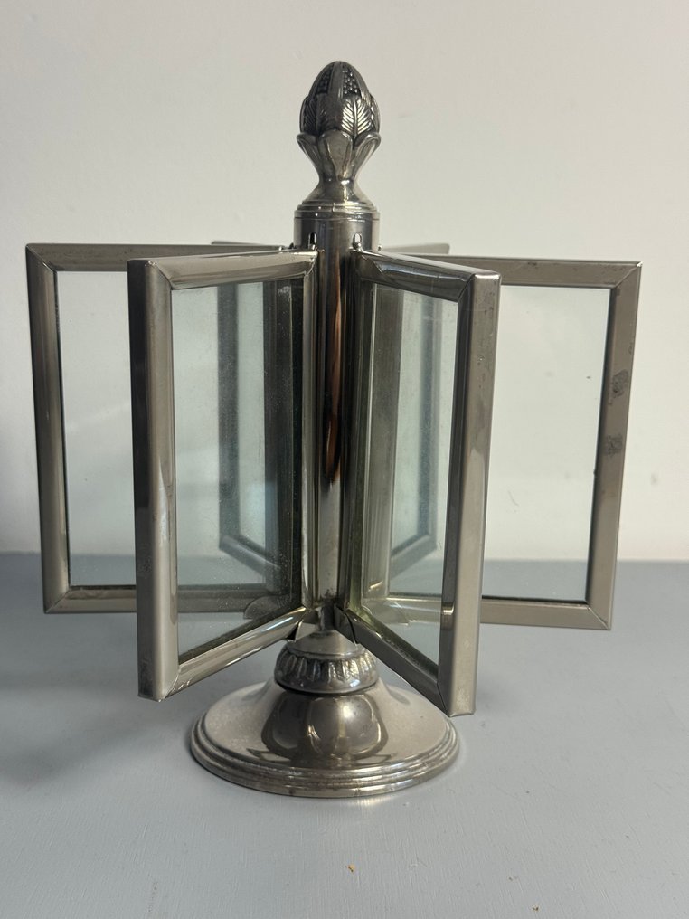 相框- 优雅旋转艺术装饰摄影旋转木马 - 独特且时尚  - 铝, 玻璃 #1.0