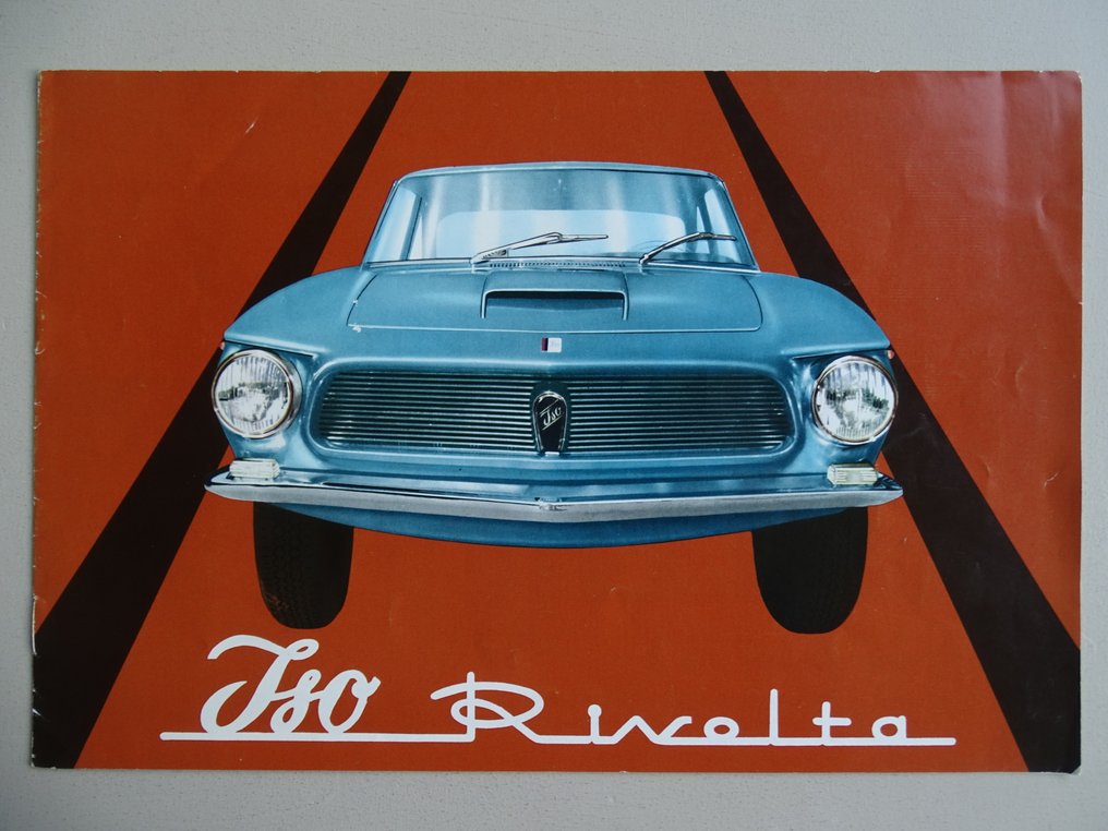 Brochure - Iso Rivolta - Rivolta V8 5.4 - 1963 #1.0