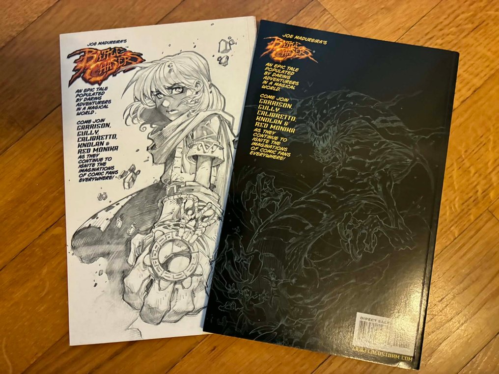 Battle Chasers #1/9 - Collected Edition Vol. 1/2 - A Gathering of Heroes TP - Complete Series - 12 Comic - Prima edizione - 1998/2001 #4.3