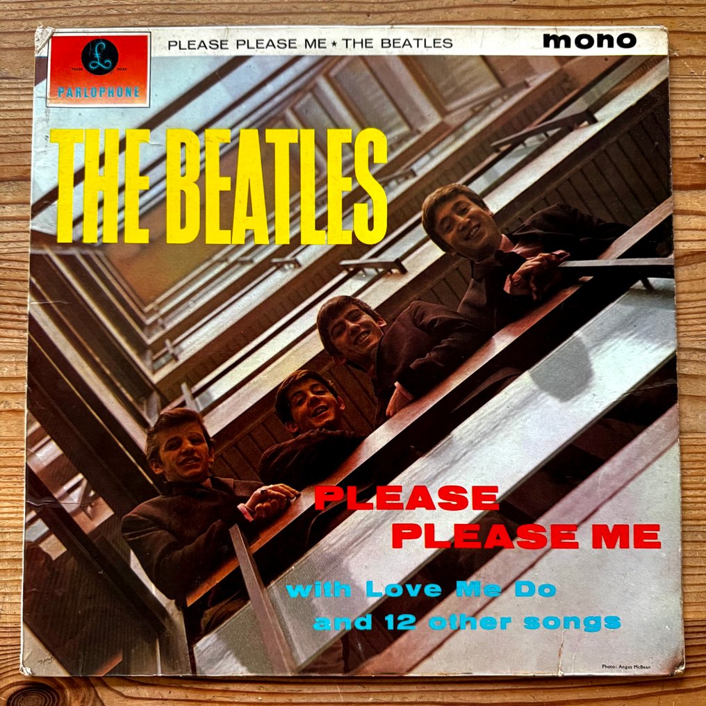披頭四 - Please Please Me [1963 UK Mono Pressing] first pressing Matrix/2nd Label type - LP - 單聲道 - 1963 #1.0