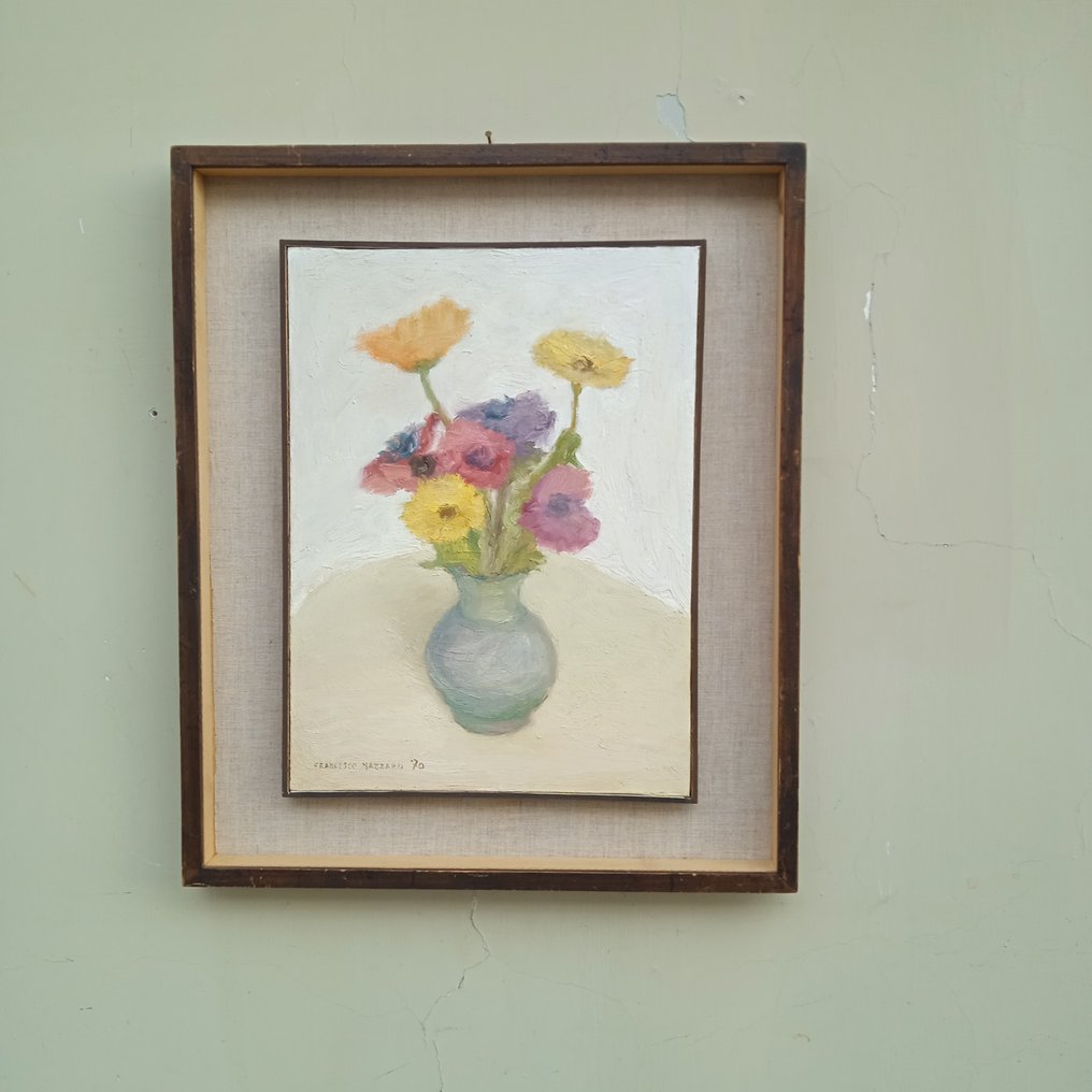 Francesco Nazzaro (1921-2009) - Vaso con fiori 5 #1.0