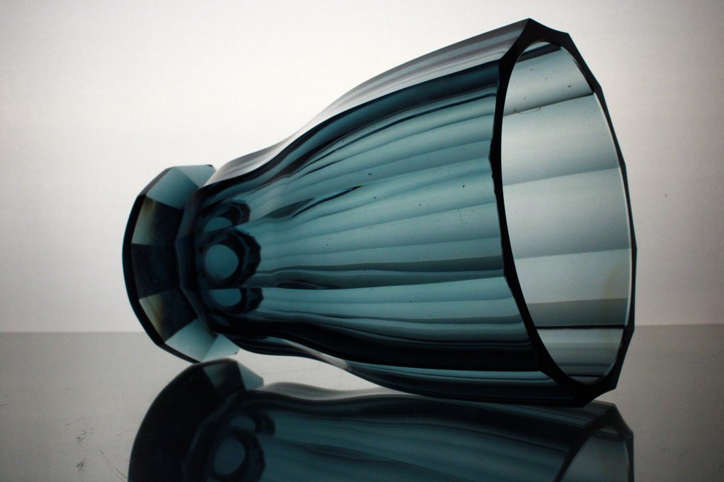 Ludwig Moser und Söhne - Josef Hoffmann (toegeschreven) - Wazon - Szkło #3.2