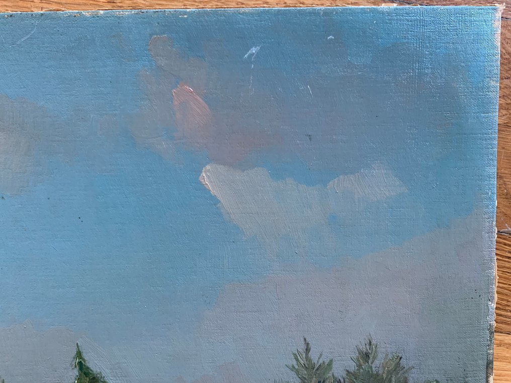 Umberto Prencipe (1879-1962) - Profilo di campagna orvietana #4.3