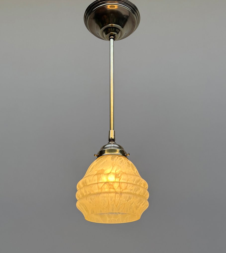 Ceiling lamp - Glass, Brass #1.0