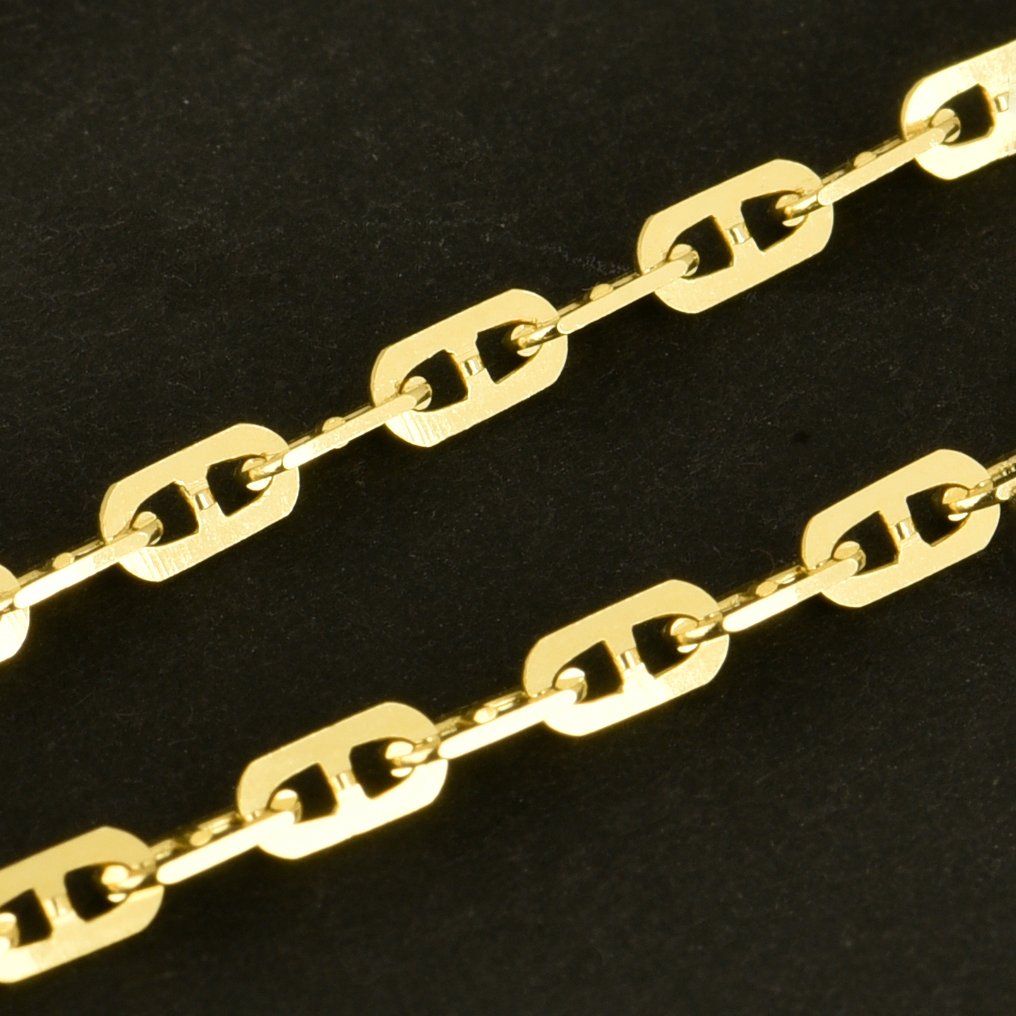 Senza prezzo di riserva - Bracciale a catenina - 18 carati Oro giallo #4.3