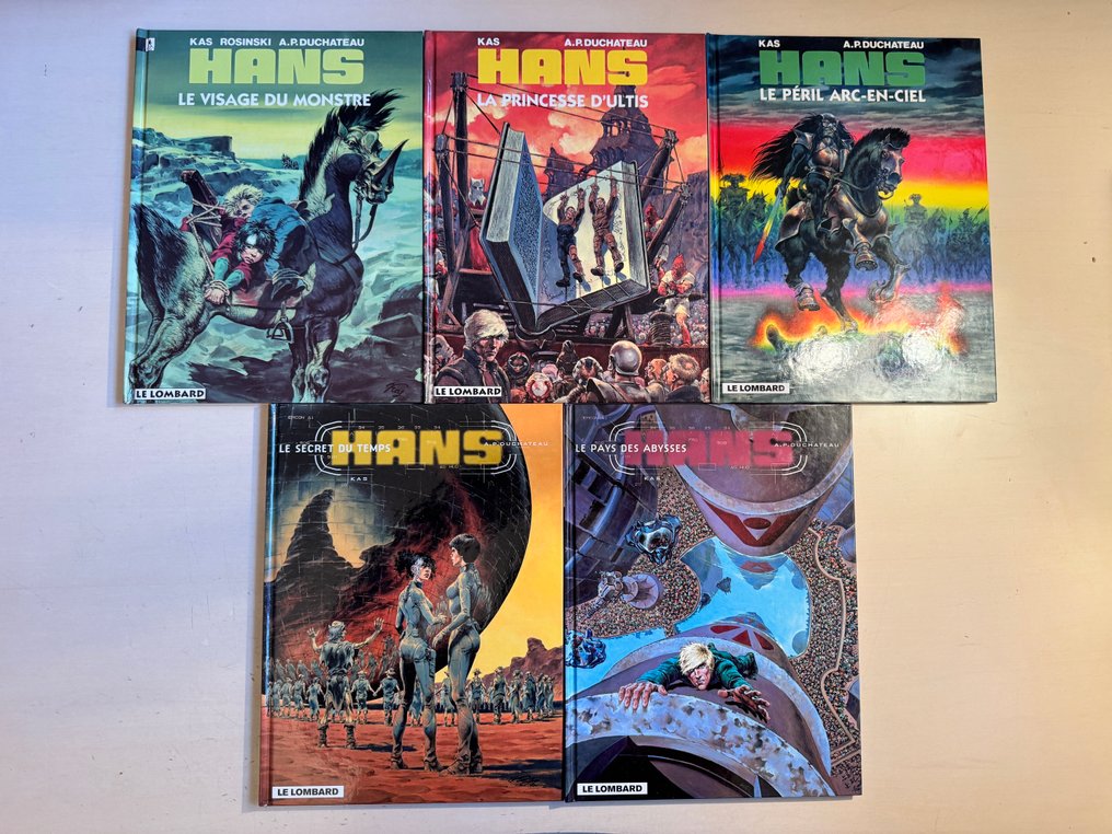 Hans T8 à T12 - 5x C - 5 Album - Πρώτη έκδοση - 1996/2000 #1.0