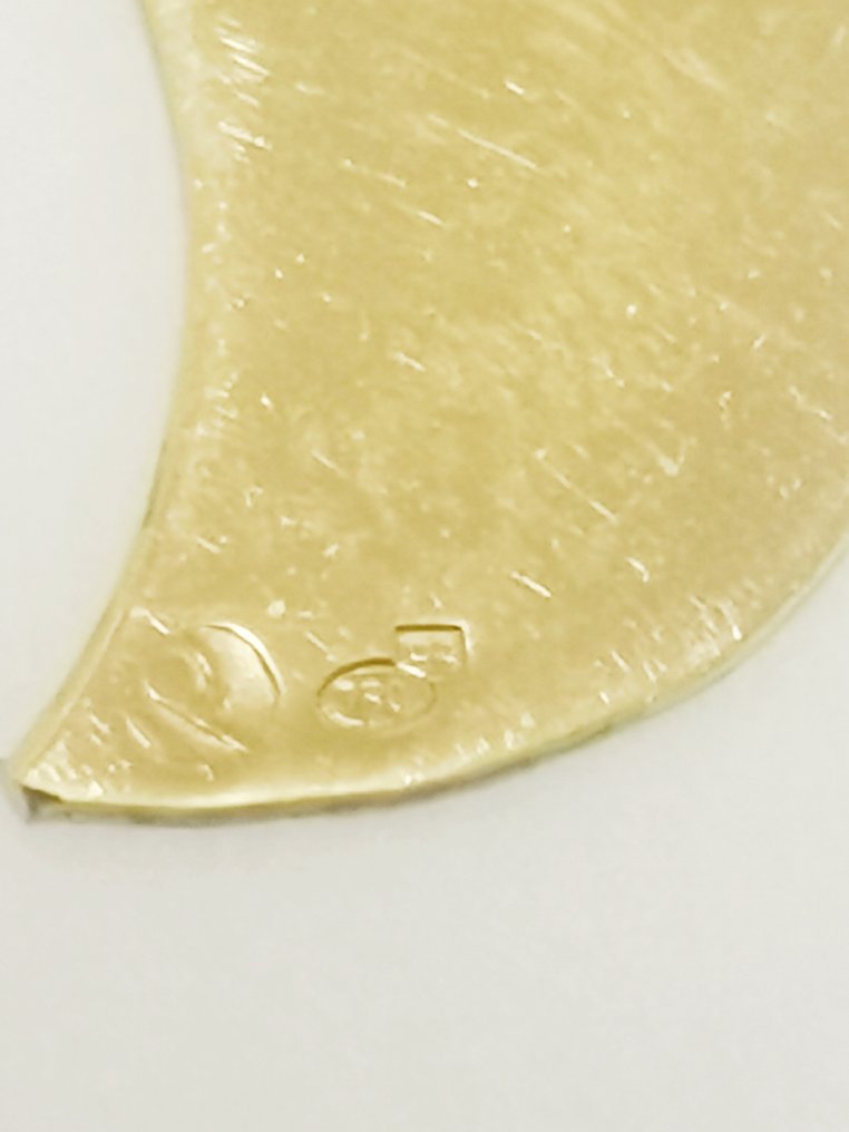 No reserve price - Pendant - 18 kt. Yellow gold - ghost #2.1