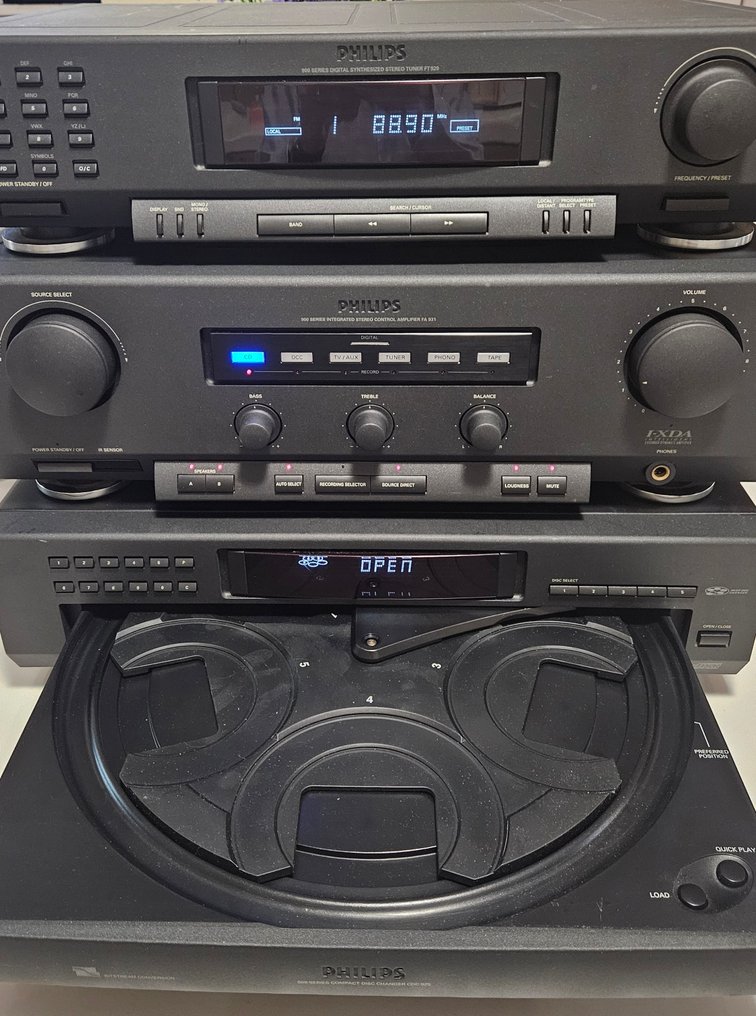 Philips - FA931 + CDC925 + FT920 Hi-fi set - Multiple models #1.0