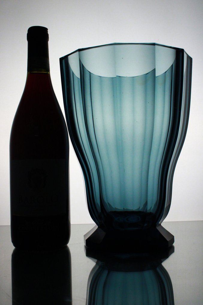 Ludwig Moser und Söhne - Josef Hoffmann (toegeschreven) - Wazon - Szkło #1.0