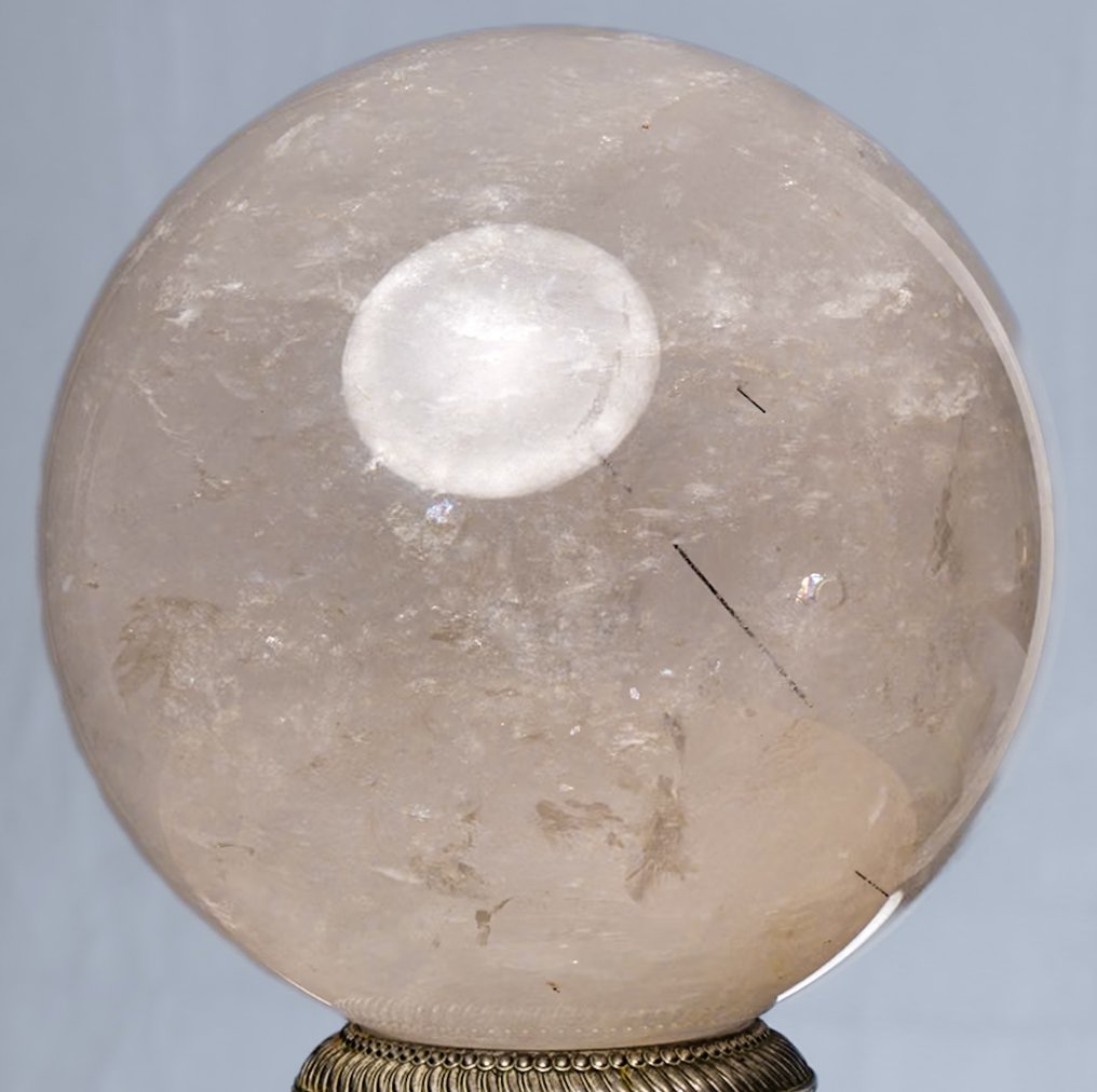 Fine Mountain crystal sphere Crystal - Height: 11.75 cm - Width: 11.75 cm- 2200 g #1.0