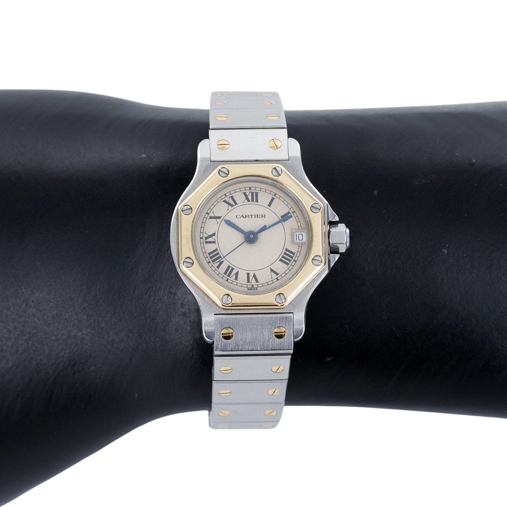 Cartier - Santos Octagon - Ingen reservasjonspris - 187903 - Dame - 1990-1999  #1.0