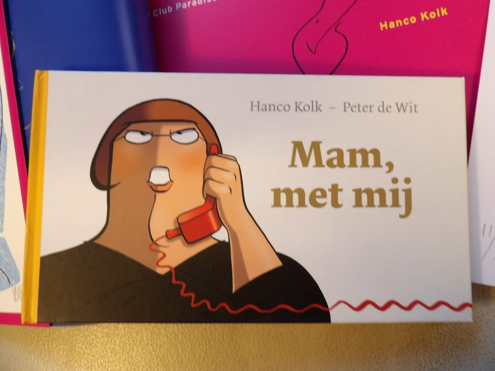 Hanco Kolk - Peter de Wit lot met 7 items - o.a Club Paradise - 7 物品 - 1996/2014 #2.1