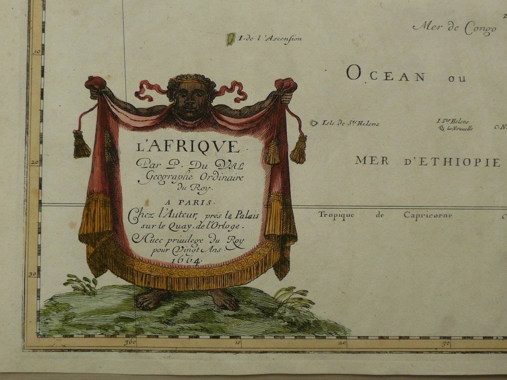 Αφρική - Μαδαγασκάρη; Pierre Duval - L'Afrique (...) - 1661-1680 #4.3