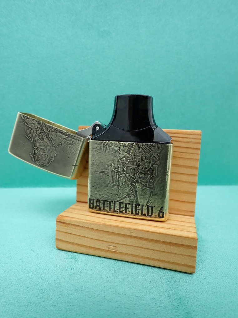 Zippo - Zippo Custom - Battlefield 6 | DBX vape Insert - No reserve price - Lighter - Brass #4.3