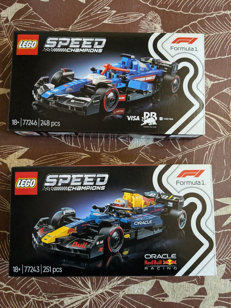 LEGO Set - Speed Champions - LEGO Speed Champions Oracle Red Bull Racing 77243 et Williams 77246 #1.0