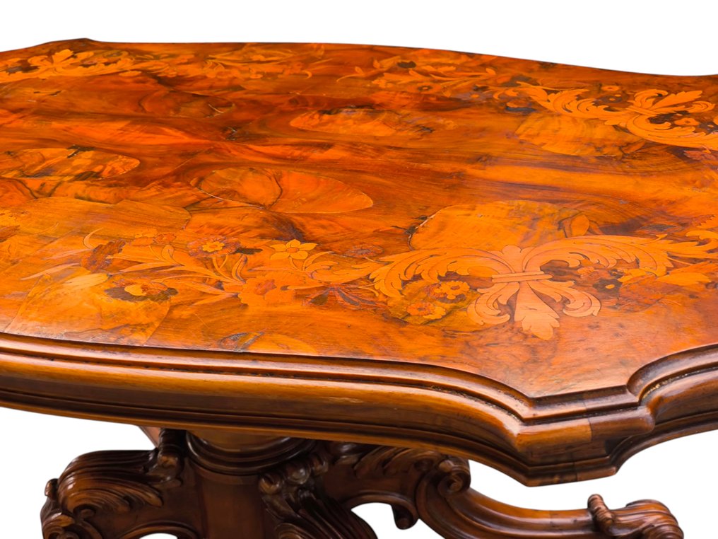 中心桌 - 木 #2.1