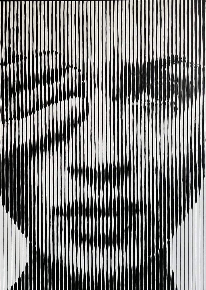 Gerke Rienks - Kate Moss, Handpainted #1.0