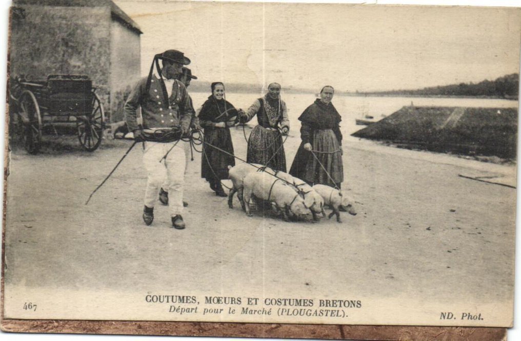 Γαλλία - Παλιές τέχνες - Ωραία!!!! - Με κινούμενες εικόνες, μεταξύ άλλων, Αγροτική ζωή, Αλιεία και Πωλητές - Καρτ-ποστάλ (86) - 1900-1940 #4.3