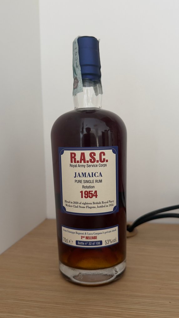 Jamaica Velier - Rotation 1954 - 2nd Edition - b. 2020 - 70cl #1.0