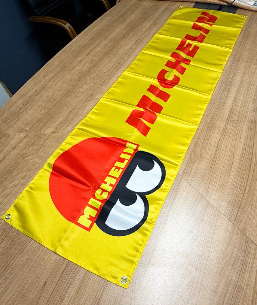 Flag - Michelin - MICHELIN Flag XXL (180x45 cm) – Premium Satin Fabric #1.0