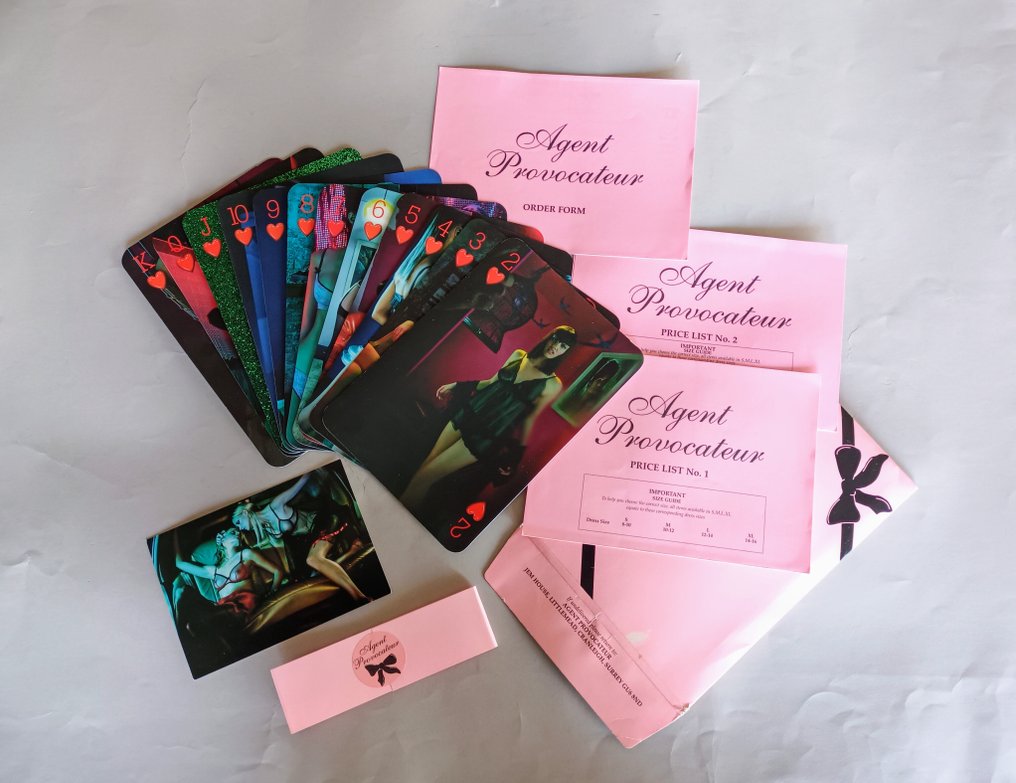 Agent Provocateur - Oversize Adult Risque Playing Cards - 1998 #1.0
