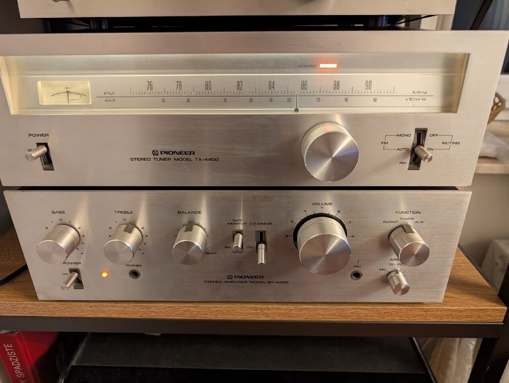 Pioneer - SA-4400 & TX-4400 - Tuner and Solid state integrated amplifier - Multiple models #1.0