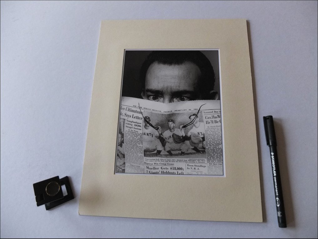 Philippe Halsman - Dalí’s Mustache, New York, 1954 #2.1