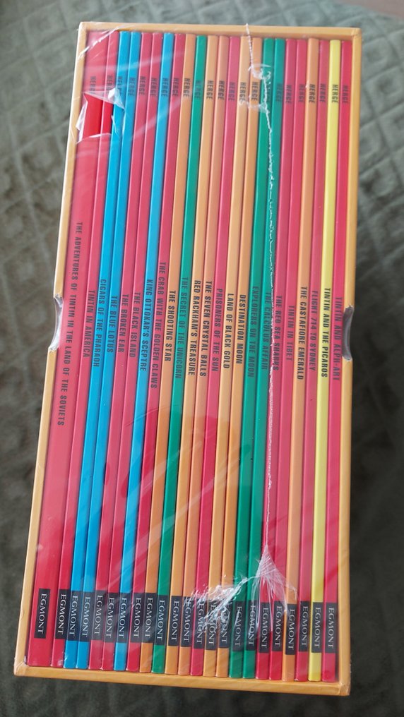 Tintin - The Adventures of Tintin - 23 Complete series, Comic collection #4.3