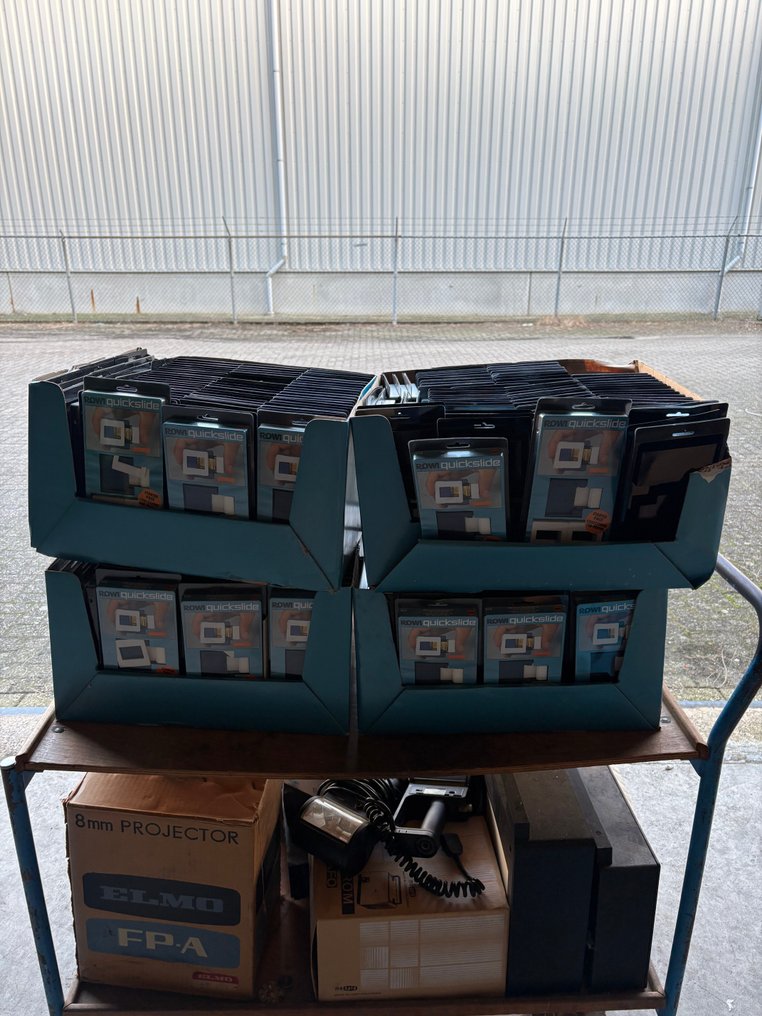 Rowi Quickslide – 35mm dia-insteekhouders met slide-mounter – nieuw in originele verpakkingen Analoge camera #1.0